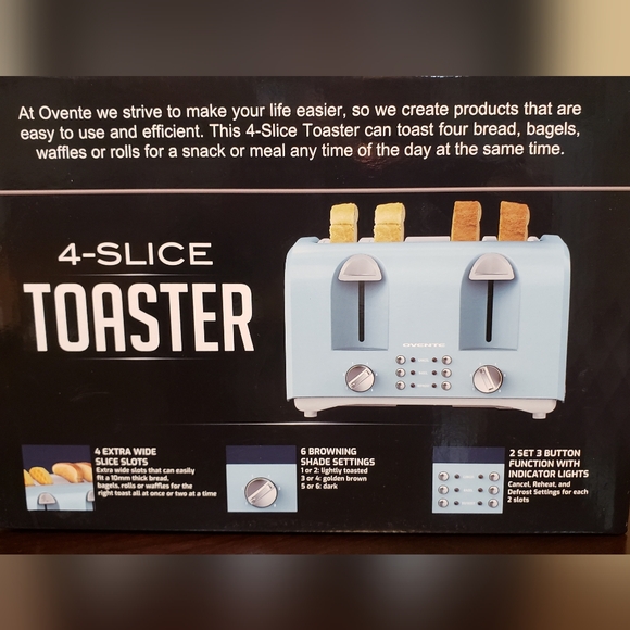 4 Slice Toaster - Picture 2 of 5